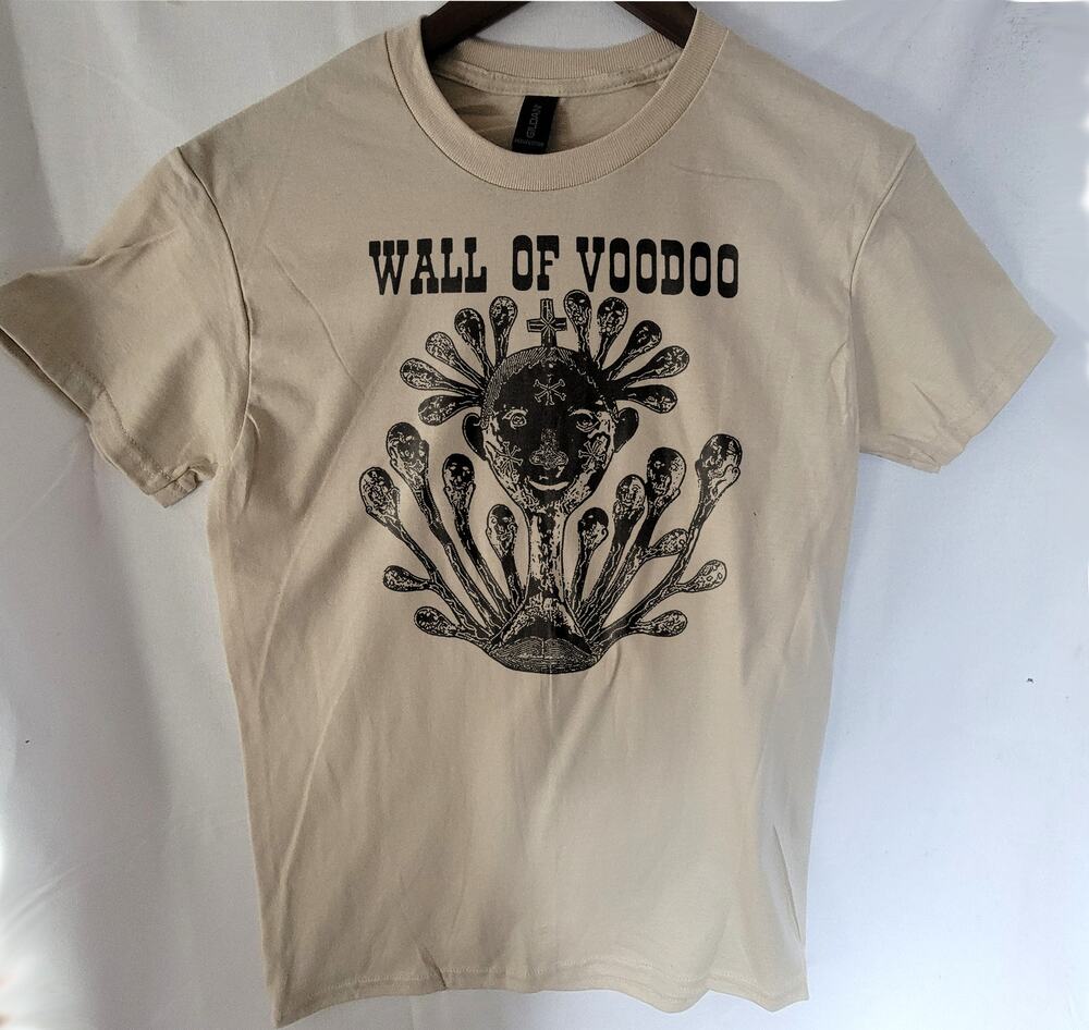 Wall of Voodoo band t shirt Size Small Cream